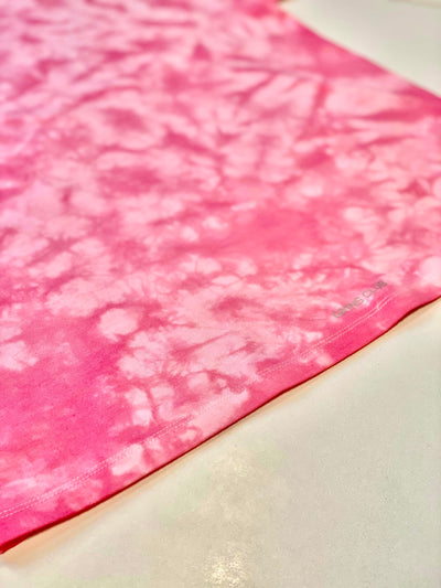 Pink Tie Dye Trinity Tee (Heavyweight)