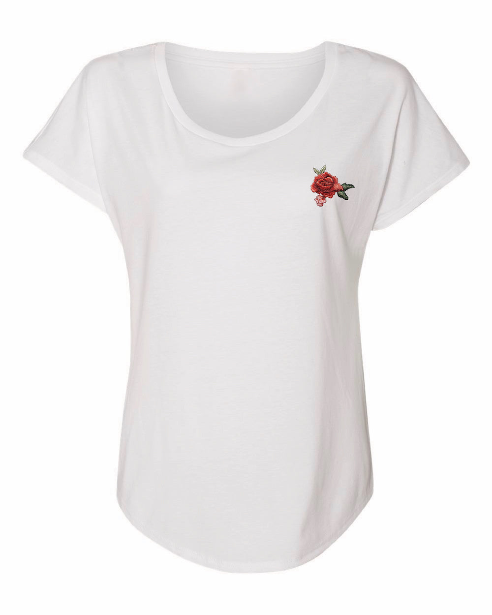 Women's Dolman Rose Tee